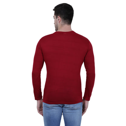 OS Men's Cotton Round Neck Full Sleeves Stylish Tshirt (Pack of 3) PRODUCT CODE (OS005509)