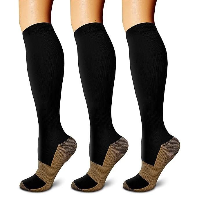 Unisex Copper Compression Socks For Legs Foot PRODUCT CODE (GMG0001136)