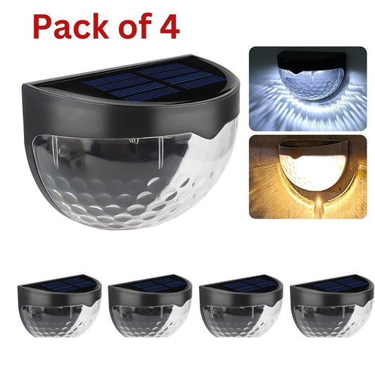 OS Solar Fence Lights (Pack of 4) PRODUCT CODE (OS0004709)