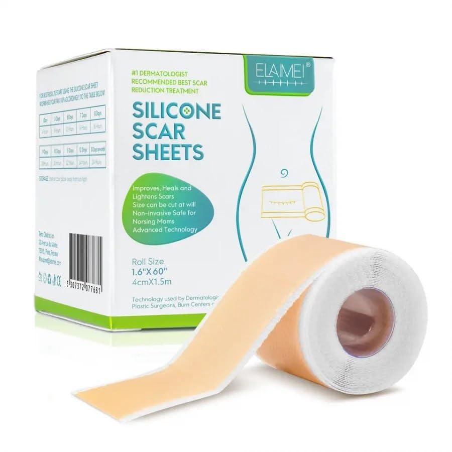 OS Silicone Scar Sheets, Silicon gel sheets for Scars Transparent Medical Silicone Gel Tape PRODUCT CODE (OS0002026)