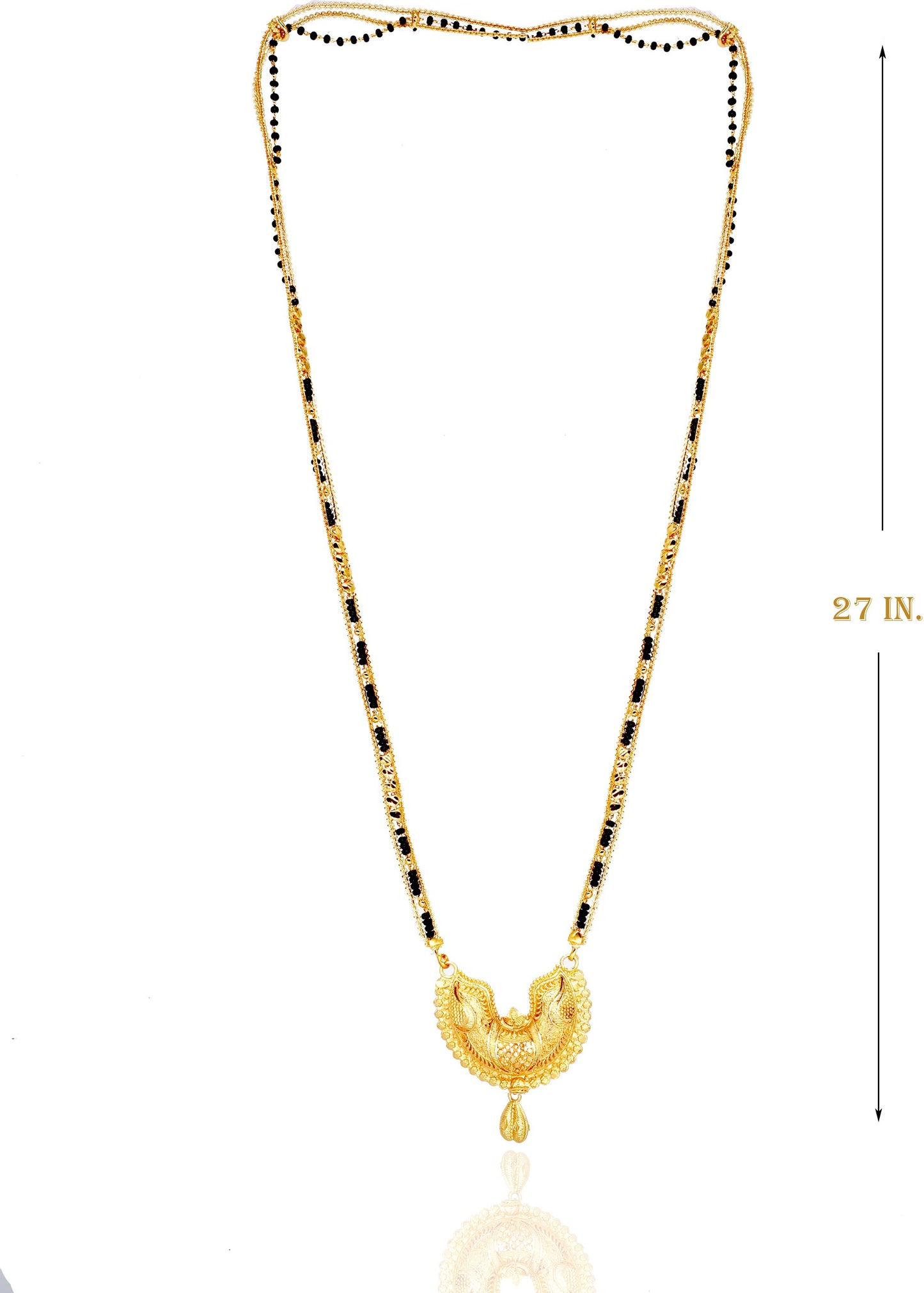 Fantastic Gold Plated Mangalsutra PRODUCT CODE (OS0006867)