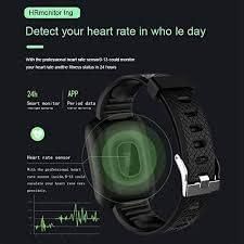 GMG ID116 Plus Smart Bracelet Fitness Tracker Color Screen Smartwatch Heart Rate Blood Pressure Pedometer Sleep Monitor PRODUCT CODE (GMG0001130)