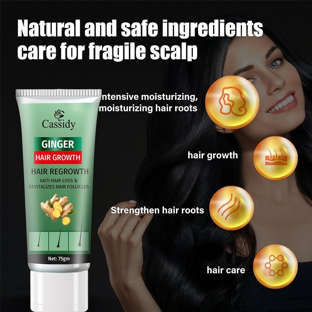 CASSIDY Ginger Hair Growth, Anti Hair Loss Treatment, 75gm (Pack of 2) PRODUCT CODE(OS0008539)