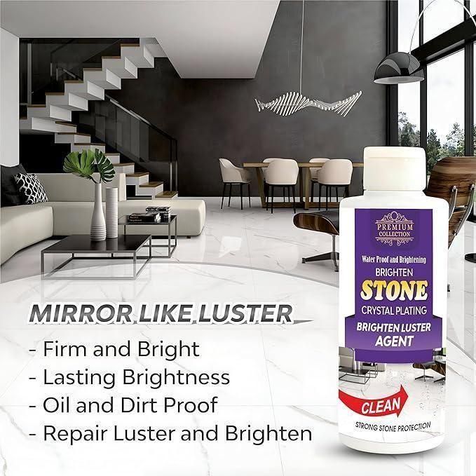 OS Stone Crystal Plating Agent For Floor Cleaner Liquid, 200ml (Buy 1 Get 1 Free) PRODUCT CODE (OS0004815)