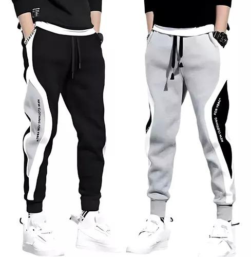 OS Men Regular Fleeced Trackpant (Pack of 2) PRODUCT CODE(OS0008460)