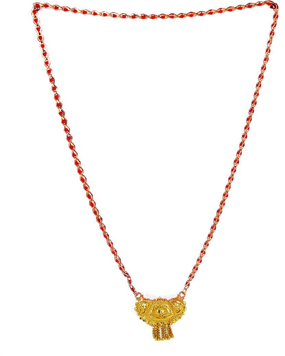 Pretty Gold Plated Mangalsutra PRODUCT CODE (OS0006849)