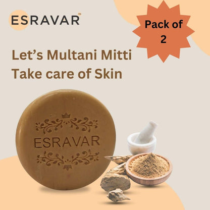 OS Multani Mitti Soap (Pack of 2) PRODUCT CODE (OS0001236)