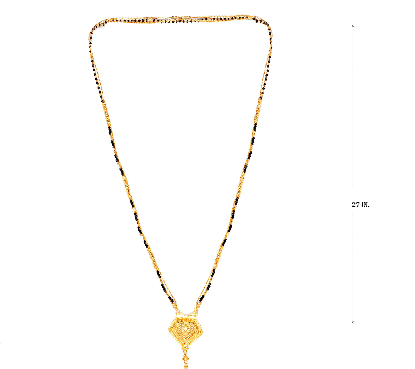 Beautiful Gold Plated Mangalsutra PRODUCT CODE (OS0006863)