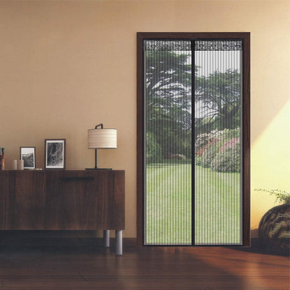 OS Door Curtain-Mesh Screen Net Home Magnetic Foldable Anti Mosquito Door Curtains PRODUCT CODE (OS0004557)