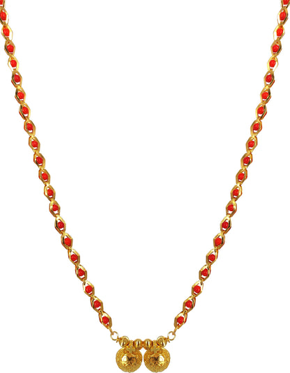 Authentic Gold Plated Mangalsutra PRODUCT CODE (OS0006865)