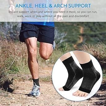 GMG Swelling Arch Heel Socks yoga sport protect socks Pack of 2 Pair PRODUCT CODE (GMG0001141)