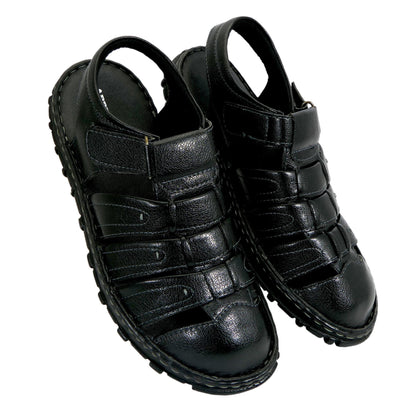 OS AM PM Men's Daily wear Leather Sandals PRODUCT CODE (OS0007025)