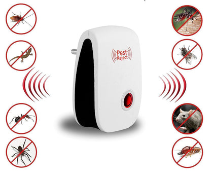 Ultrasonic Pest Repeller for Mosquito, Cockroaches, etc (Pack of 2) PRODUCT CODE(OS0008471)