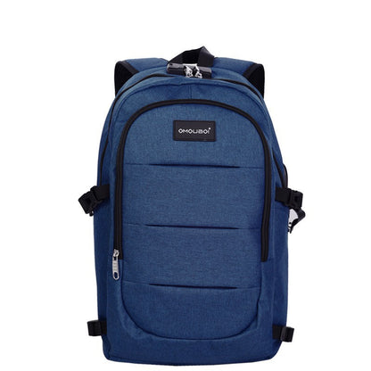 Multifunctional Leisure Backpack With USB Interface Earphone Hole