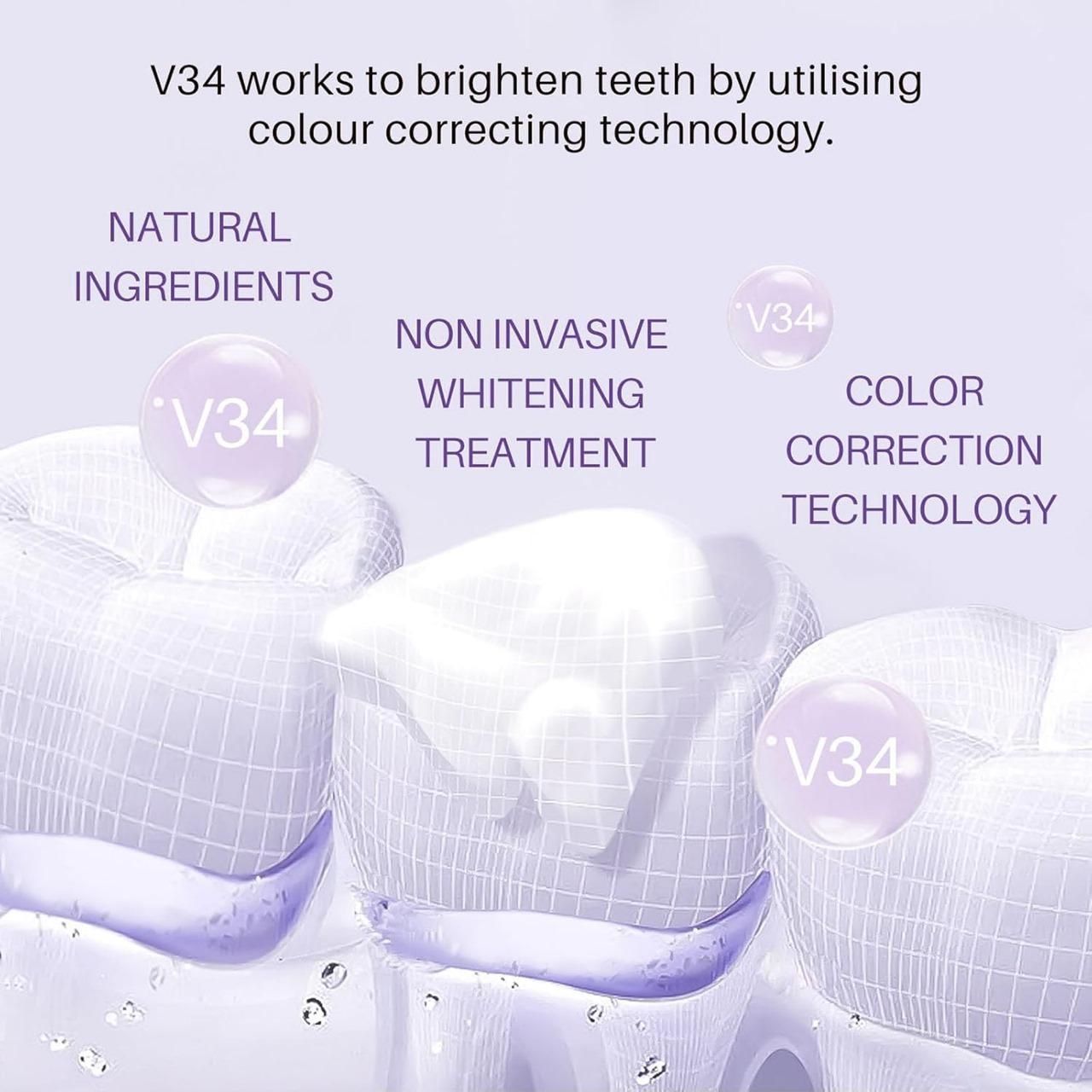 OS Lanthome Teeth Whitening Spray Mousse V34 Whiten 50ml (Pack Of 2) PRODUCT CODE (OS0001317)