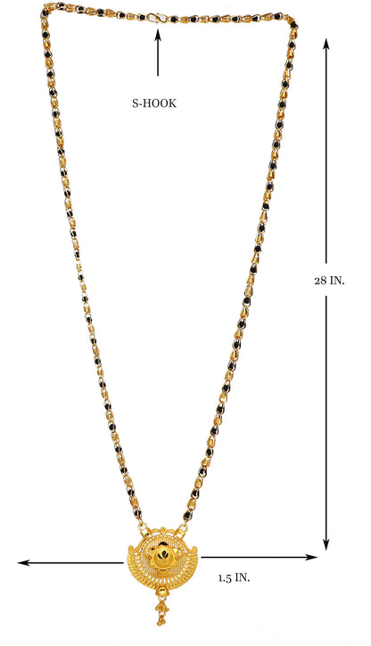 Beautiful Gold Plated Mangalsutra PRODUCT CODE (OS0006835)