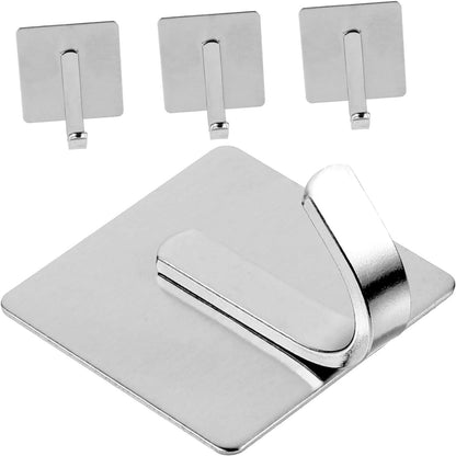 OS Strong Stainless Steel Holder Hook (Pack of 4) PRODUCT CODE (OS0004652)