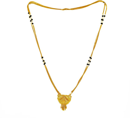 Beautiful Gold Plated Mangalsutra PRODUCT CODE (OS0006857)