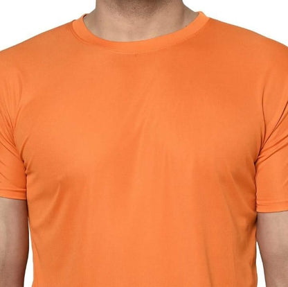 OS Pack of 10 Half Sleeves Round Neck T-shirts with Free Digital Watch PRODUCT CODE(OS0008491)