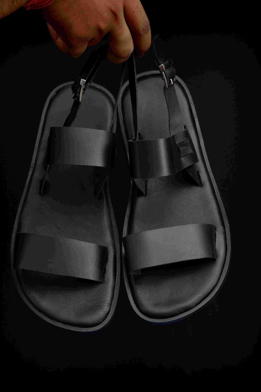 OS AM PM Men's Daily wear Leather Sandals PRODUCT CODE (OS0007014)