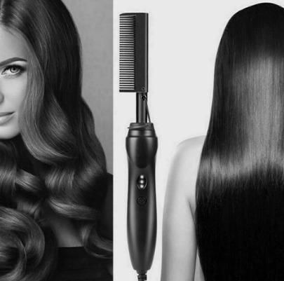 OS Straightening Pressing Comb Hair Straightener Curler For Natural Hair PRODUCT CODE (OS0001193)