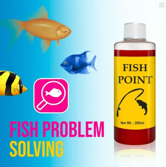 OS FISH POINT ? NATURAL BAIT FOR FISH 200ML (Pack of 2) PRODUCT CODE (OS0004642)