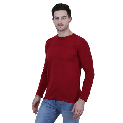 OS Men's Cotton Round Neck Full Sleeves Stylish Tshirt (Pack of 3) PRODUCT CODE (OS005509)