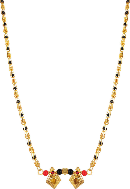 Authentic Gold Plated Mangalsutra PRODUCT CODE (OS0006729)