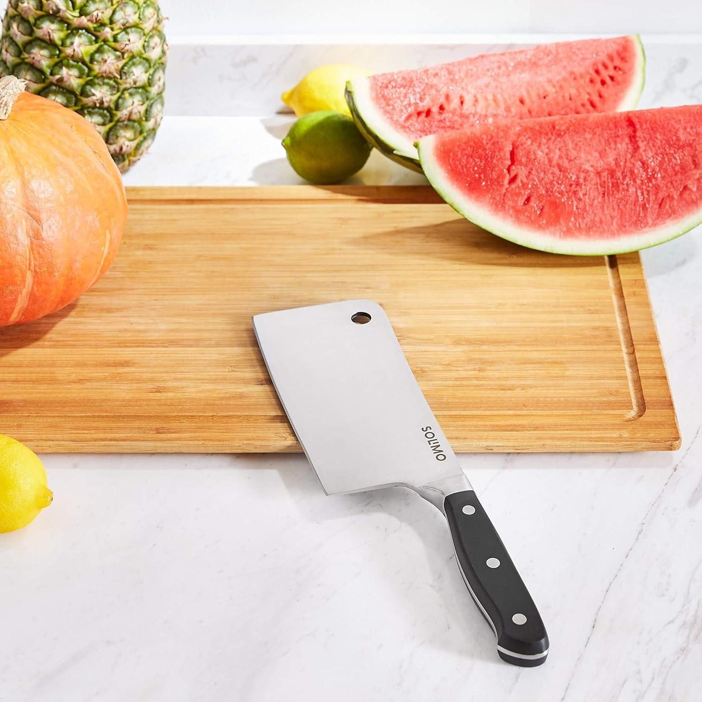 OS High-Carbon Stainless Steel Meat Cleaver/Knife PRODUCT CODE (OS0004807)