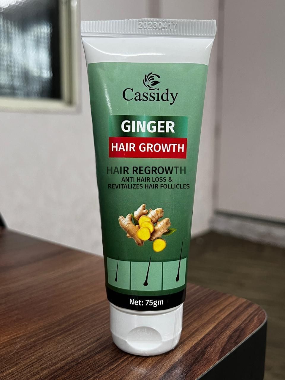 CASSIDY Ginger Hair Growth, Anti Hair Loss Treatment, 75gm (Pack of 2) PRODUCT CODE(OS0008539)