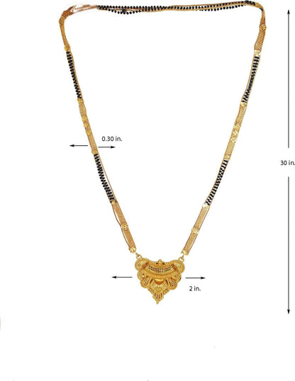 Attractive Gold Plated Mangalsutra PRODUCT CODE (OS0006846)