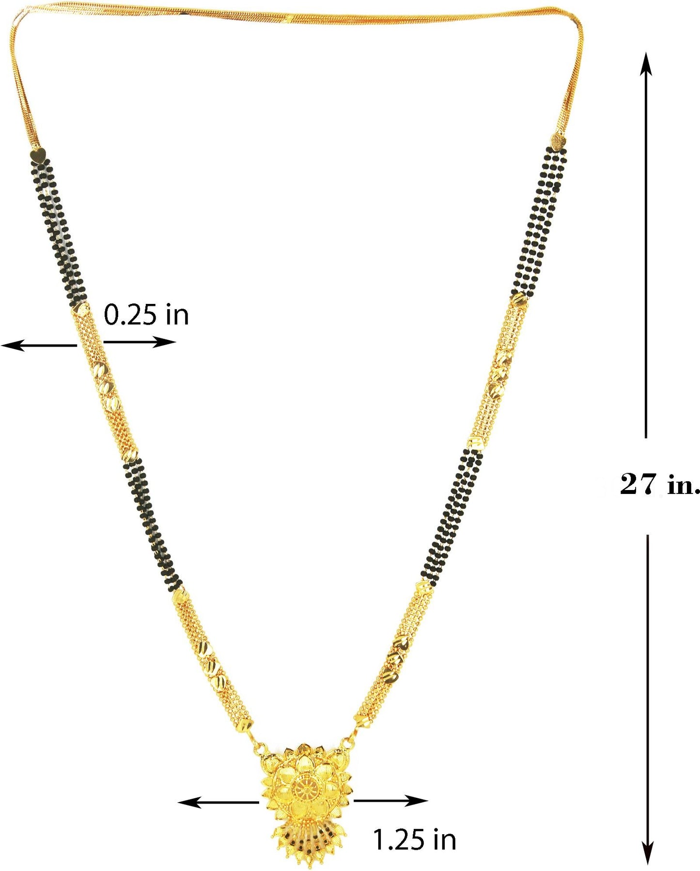 Attractive Gold Plated Mangalsutra PRODUCT CODE (OS0006819)