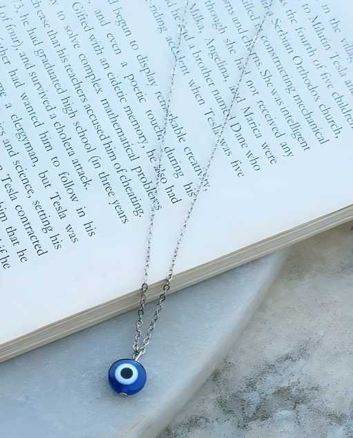 PD Enterprise Evil Eye Circular Mini Pendant Blue PRODUCT CODE (OS0006894)