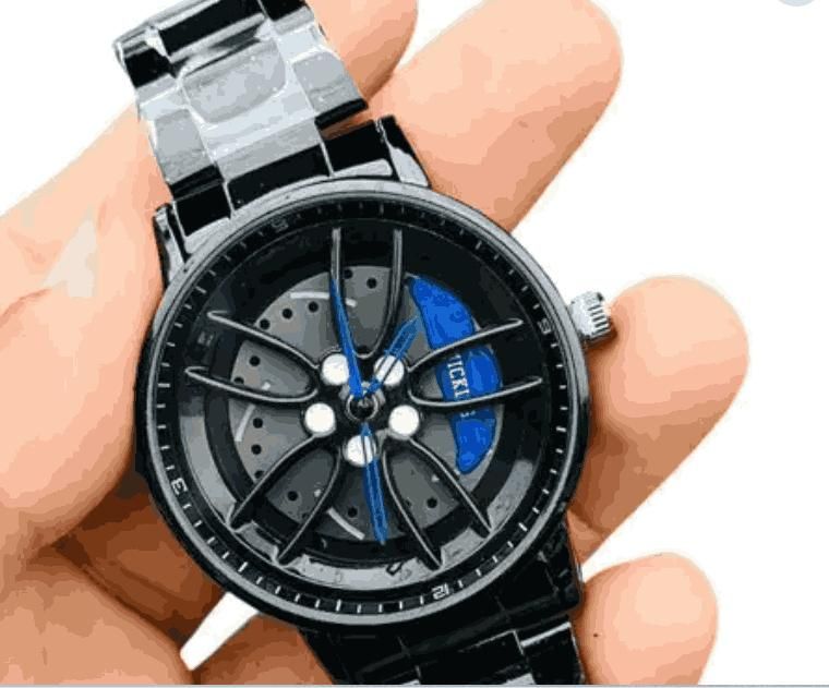 OS Stereoscopic Car Wheel Watch PRODUCT CODE (OS0008262)