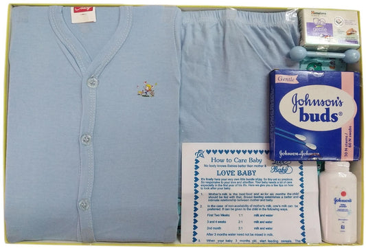 OS New Born Baby Gift Set Blue Child Care Blue PRODUCT CODE (OS0001176)