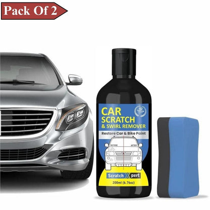 OS Car Body Scratch Remover and Repair Polishing Cream Kit with Sponge 200ML(Pack Of 2) PRODUCT CODE (OS00012003)