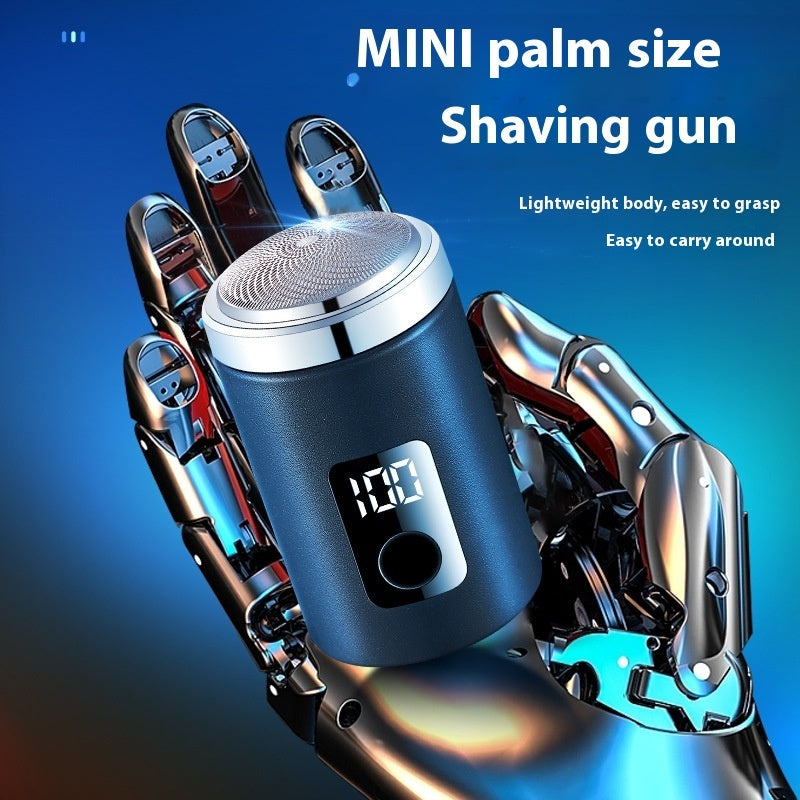 Mini Men's Electric Shaver With Power Display