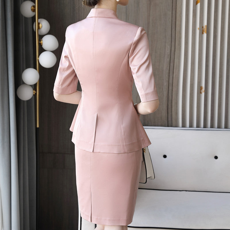 Female Temperament Fashion Suit Overalls Skirt