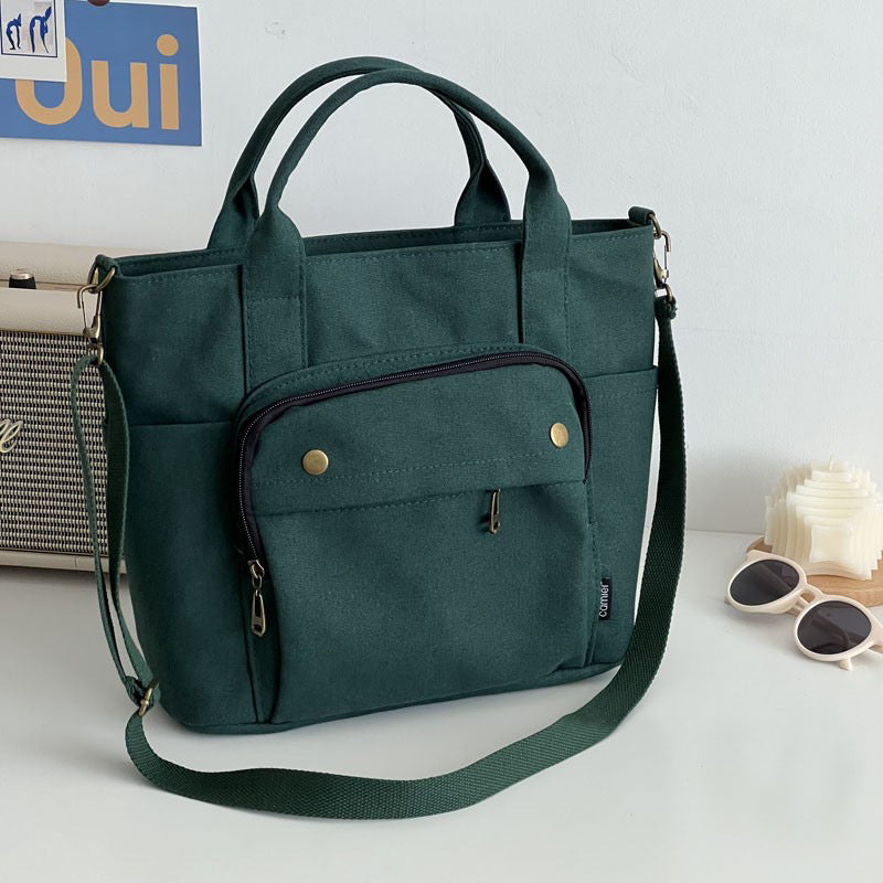 Corduroy New Simple And Versatile Portable Shoulder Bag