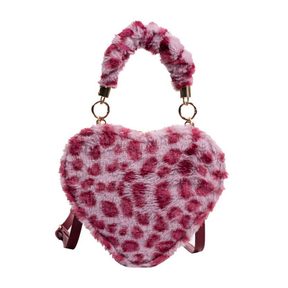 Crossbody Plush One-shoulder Love Armpit Bag