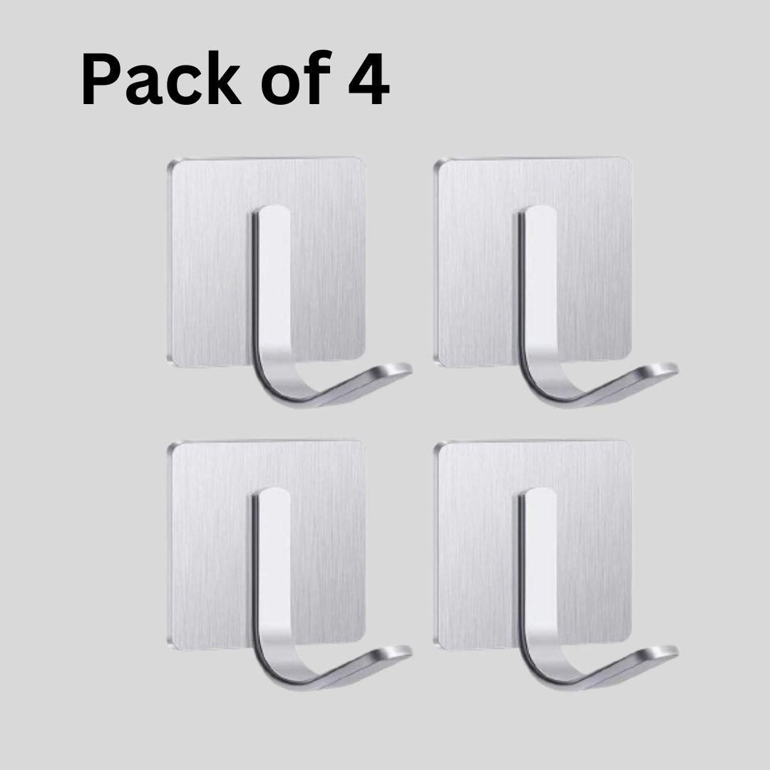 OS Strong Stainless Steel Holder Hook (Pack of 4) PRODUCT CODE (OS0004652)