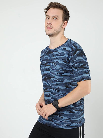 OS Cotton Printed Half Sleeves Mens Round Neck T-Shirt PRODUCT CODE (OS0005501)