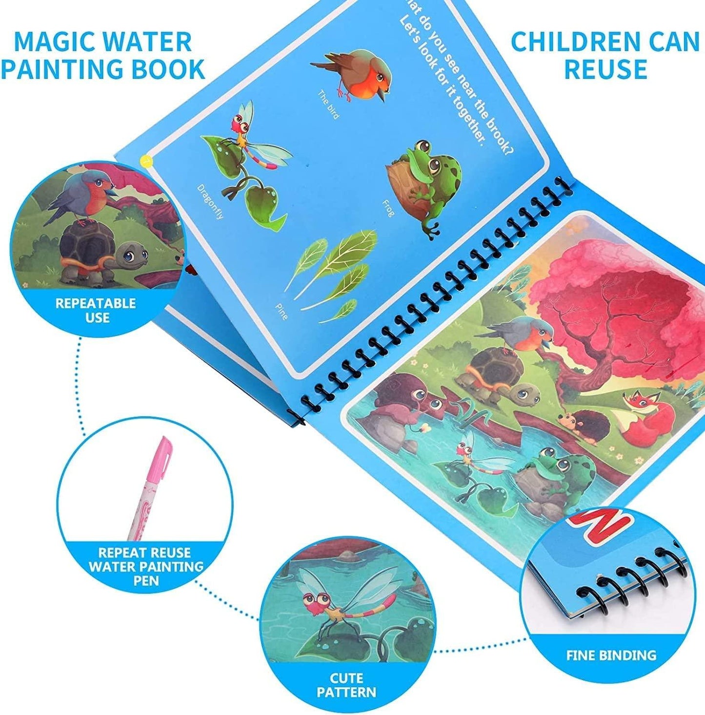 OS Reusable Magic Water Quick Dry Book PRODUCT CODE (OS0001183)