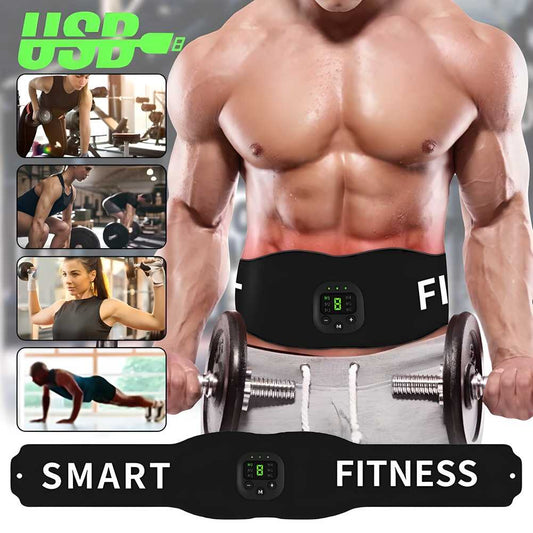 OS Electronic Abdominal Muscle Stimulator Smart Fitness Ab Belt PRODUCT CODE (OS0002058)