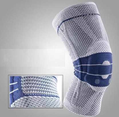 GMG Knit Protection Silicone Anti - collision Spring Support Sports Knee Protector PRODUCT CODE (GMG0006091)