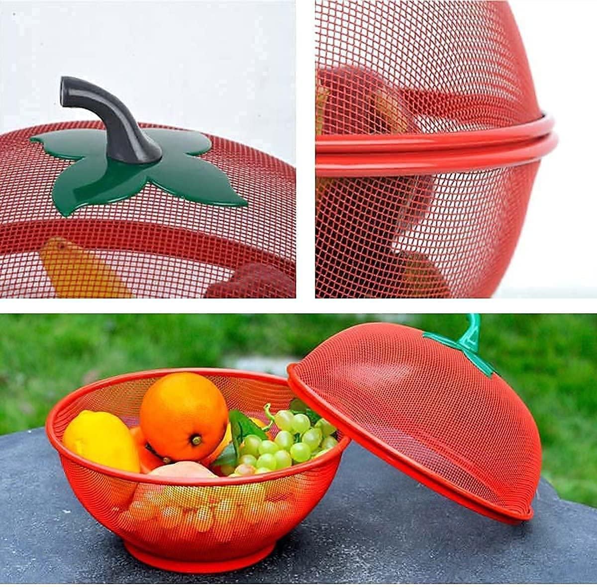 OS Apple Shape Net Fruits & Vegetables Basket for Kitchen PRODUCT CODE (OS0004608)