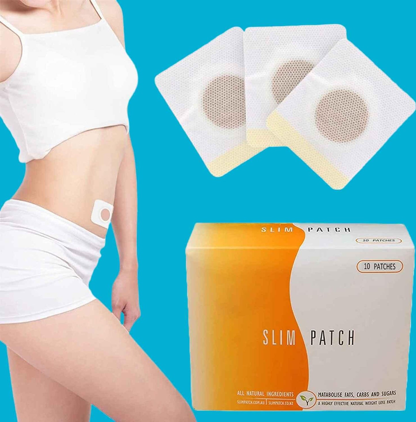 OS Weight Loss Slim Patch Fat Burning Slimming Products Body Belly Waist Losing Weight Cellulite Fat Burner Sticker(Pack Of 10) PRODUCT CODE(OS0006025)