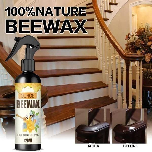 OS Natural Micro-Molecularized Beeswax Spray, Furniture Polish and Cleaner for Wood PRODUCT CODE (OS0004528)