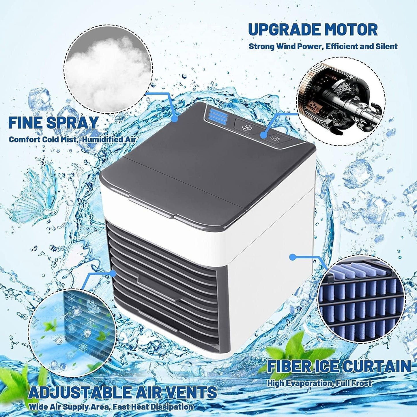 Humidifier Purifier Mini Cooler PRODUCT CODE(OS0008374)