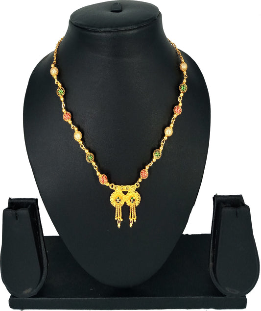 Unique Gold Plated Mangalsutra PRODUCT CODE (OS0006747)